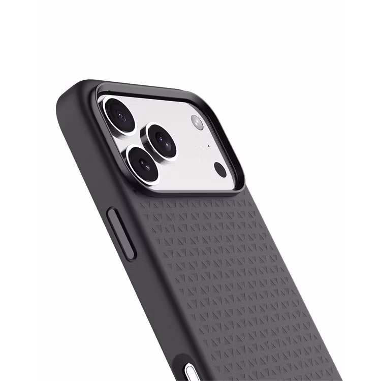 LEVELO FIORA IPHONE 17 PRO MAX MAGSAFE LIQUID SILICONE CASE BLACK LVLFIOM17PMBK thumbnail 6