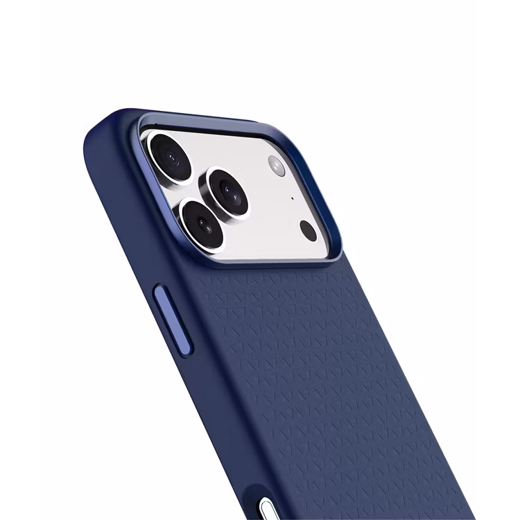 LEVELO FIORA IPHONE 17 PRO MAX MAGSAFE LIQUID SILICONE CASE BLUE LVLFIOM17PMDBL thumbnail 7