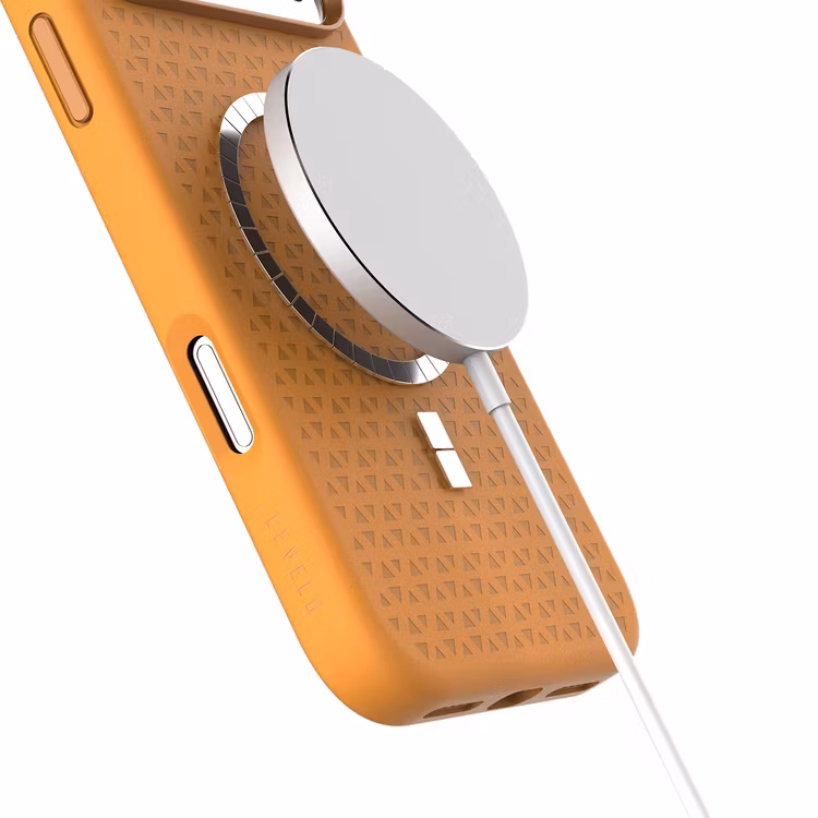 LEVELO FIORA IPHONE 17 PRO MAX MAGSAFE LIQUID SILICONE CASE ORANGE LVLFIOM17PMORG thumbnail 2
