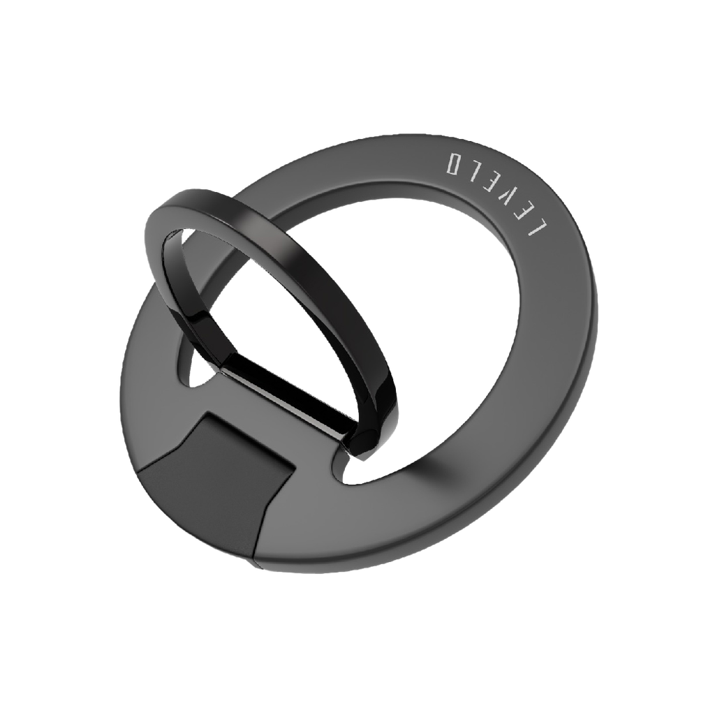 LEVELO GIA 2 IN 1 MAGSAFE LAPTOP AND PHONE GRIP MOUNT BLACK LVLGPHBK