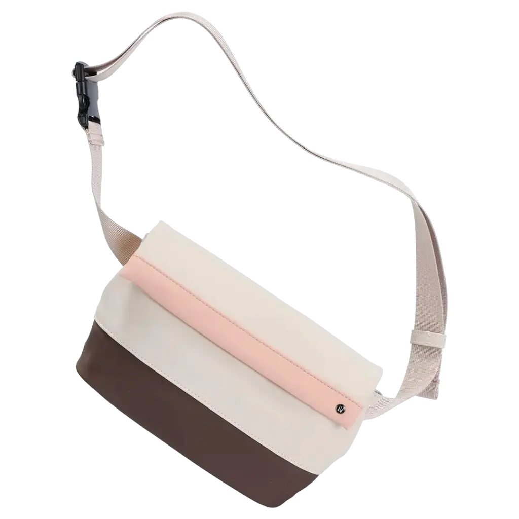 LEVELO IBIZA CROSSBODY WAIST BAG BLUSH PINK LVLIBZWBPK