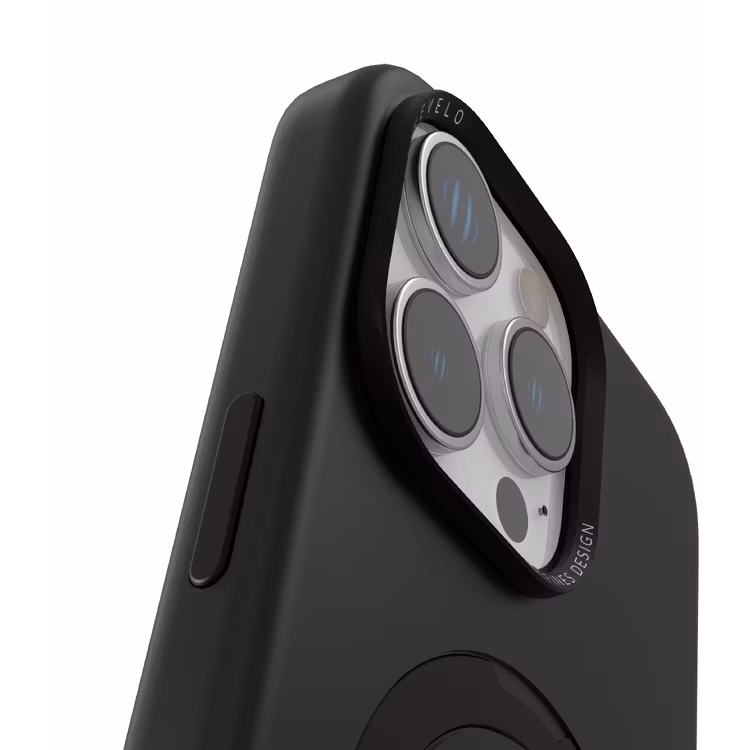 LEVELO IPHONE 16 PRO IRIS PRO MAGSAFE LIQUID SILICONE CASE BLACK LVLIPSC16PBK thumbnail 9