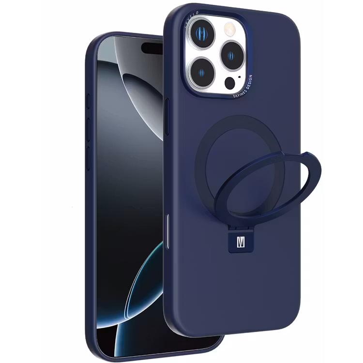 LEVELO IPHONE 16 PRO IRIS PRO MAGSAFE LIQUID SILICONE CASE BLUE LVLIPSC16PBL thumbnail 14
