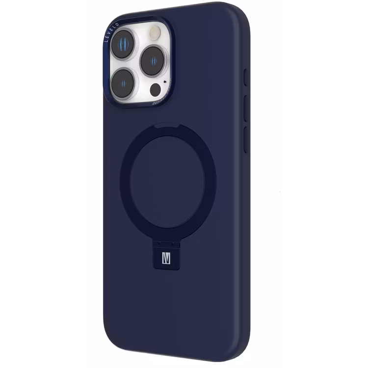 LEVELO IPHONE 16 PRO IRIS PRO MAGSAFE LIQUID SILICONE CASE BLUE LVLIPSC16PBL thumbnail 10