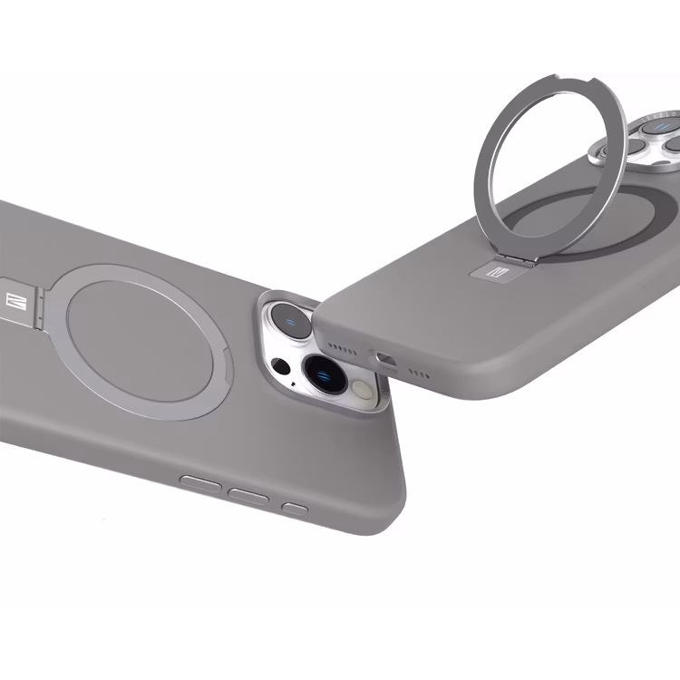 LEVELO IPHONE 16 PRO MAX IRIS PRO MAGSAFE LIQUID SILICONE CASE GRAY LVLIPSC16PMGY thumbnail 7