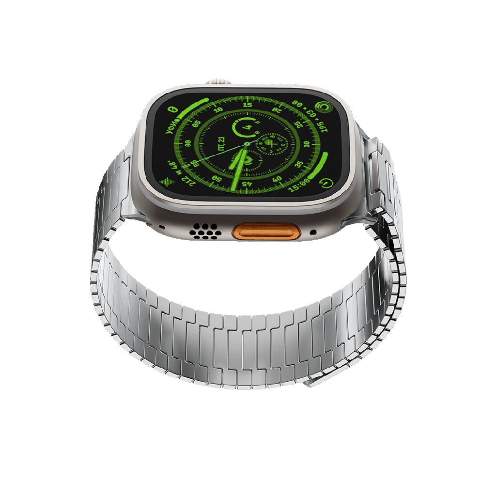 Levelo Milanese Watch Strap for Apple Watch 49mm - Sleek Design, Magnetic Closure thumbnail 4