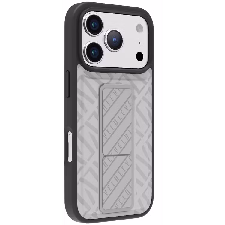 LEVELO MORPHIX CUERO IPHONE 17 PRO MAX GRIPSTAND CASE CLOUD GREY LVLMRPCGIP17PMCGY thumbnail 6