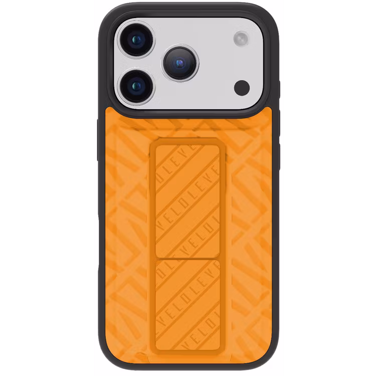 LEVELO MORPHIX CUERO IPHONE 17 PRO MAX GRIPSTAND CASE SUNRISE ORANGE LVLMRPCGIP17PMSORG thumbnail 12