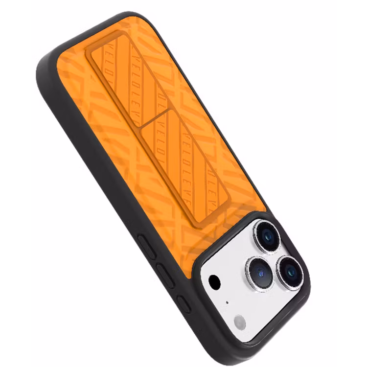LEVELO MORPHIX CUERO IPHONE 17 PRO MAX GRIPSTAND CASE SUNRISE ORANGE LVLMRPCGIP17PMSORG thumbnail 9