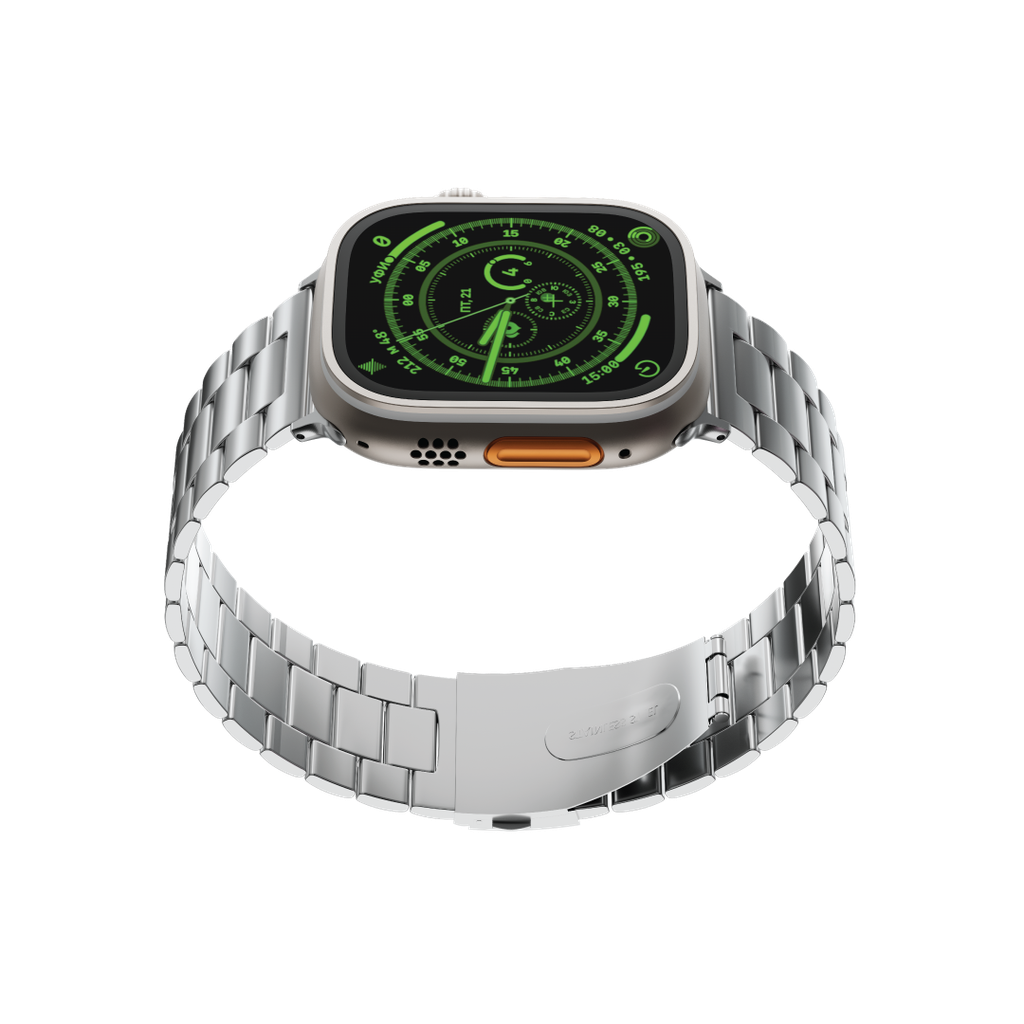 Levelo Monet Metal Watch Strap for Apple Watch 49mm - Premium Design, Durable Fit thumbnail 2