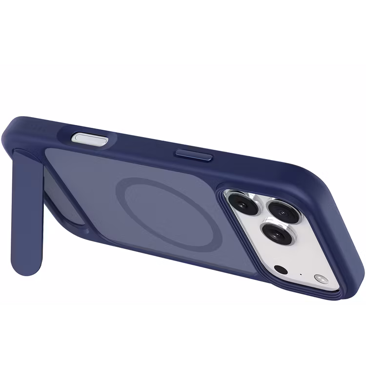 LEVELO MATTEO IPHONE 17 PRO MAX HYBRID KICKSTAND CASE DARK BLUE LVLMTO17PMDBK thumbnail 7
