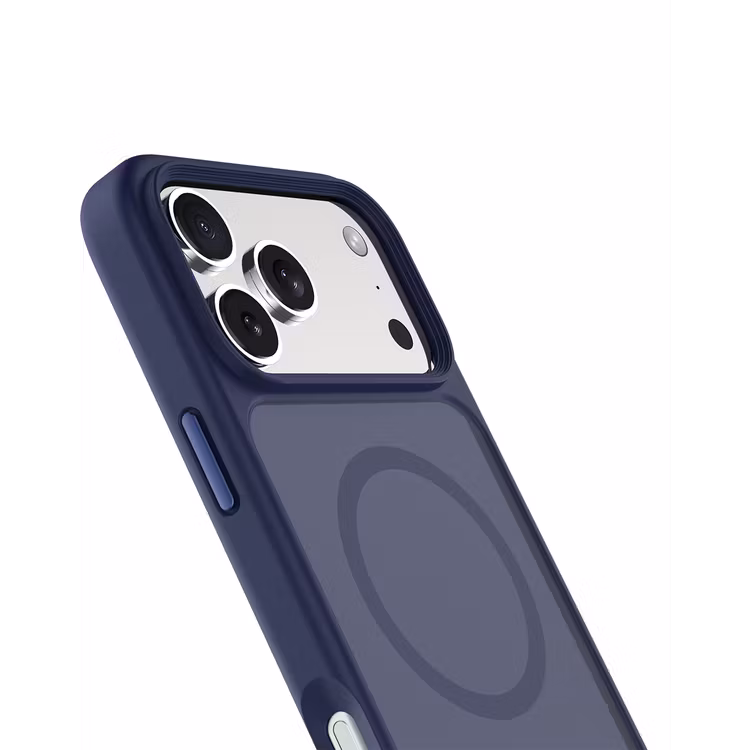 LEVELO MATTEO IPHONE 17 PRO MAX HYBRID KICKSTAND CASE DARK BLUE LVLMTO17PMDBK thumbnail 9