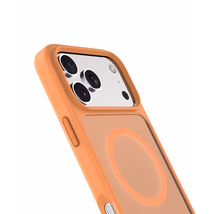 LEVELO MATTEO IPHONE 17 PRO HYBRID KICKSTAND CASE ORANGE LVLMTO17PORG thumbnail 7