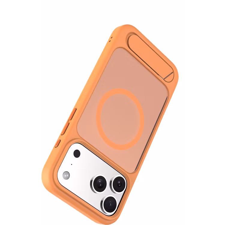 LEVELO MATTEO IPHONE 17 PRO MAX HYBRID KICKSTAND CASE ORANGE LVLMTO17PMORG thumbnail 11