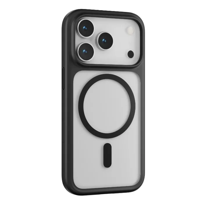 LEVELO SOLO MATTE IPHONE 17 PRO MAX MAGSAFE CASE BLACK LVLSOLOM17PMBK