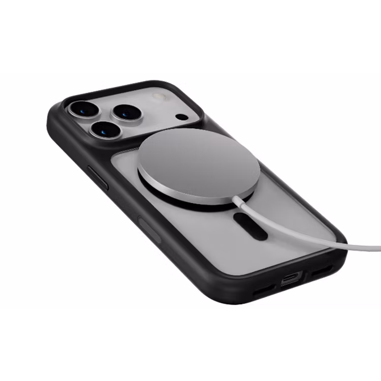 LEVELO SOLO MATTE IPHONE 17 PRO MAGSAFE CASE BLACK LVLSOLOM17PBK thumbnail 5