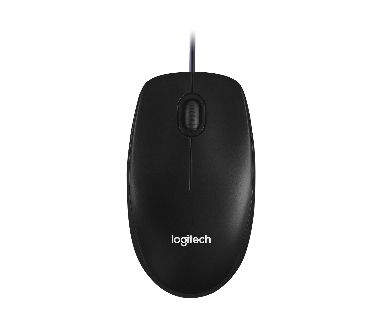 LOGITECH M100R USB OPTICAL WIRED MOUSE BLACK 910-005006