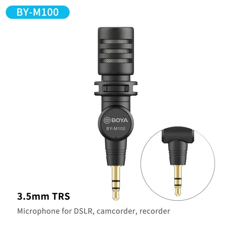 BOYA MININATURE CONDENSER MICROPHONE BY-M100UC thumbnail 5