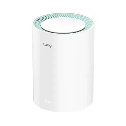 CUDY AC1200 GIGABIT DUAL BAND WHOLE HOME WI-FI MESH SYSTEM ROUTER WHITE M1300 (1-PACK)