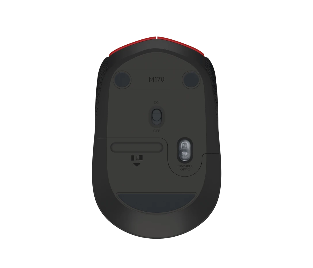 LOGITECH WIRELESS MOUSE M171 RED thumbnail 5