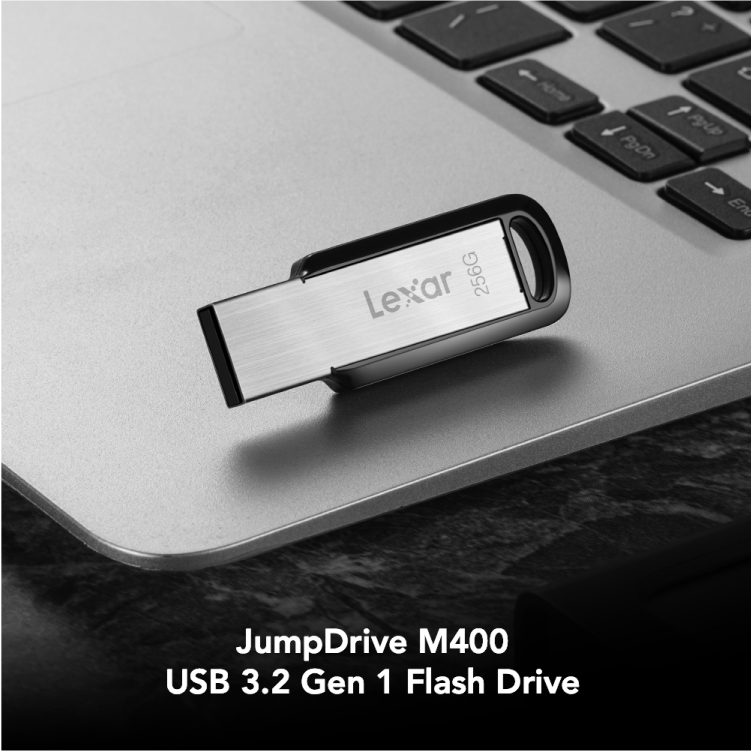 Lexar® JumpDrive® M400 USB 3.2 Gen 1 Flash Drive - Fast, Secure, and Portable Data Storage in a Sleek Design thumbnail 3