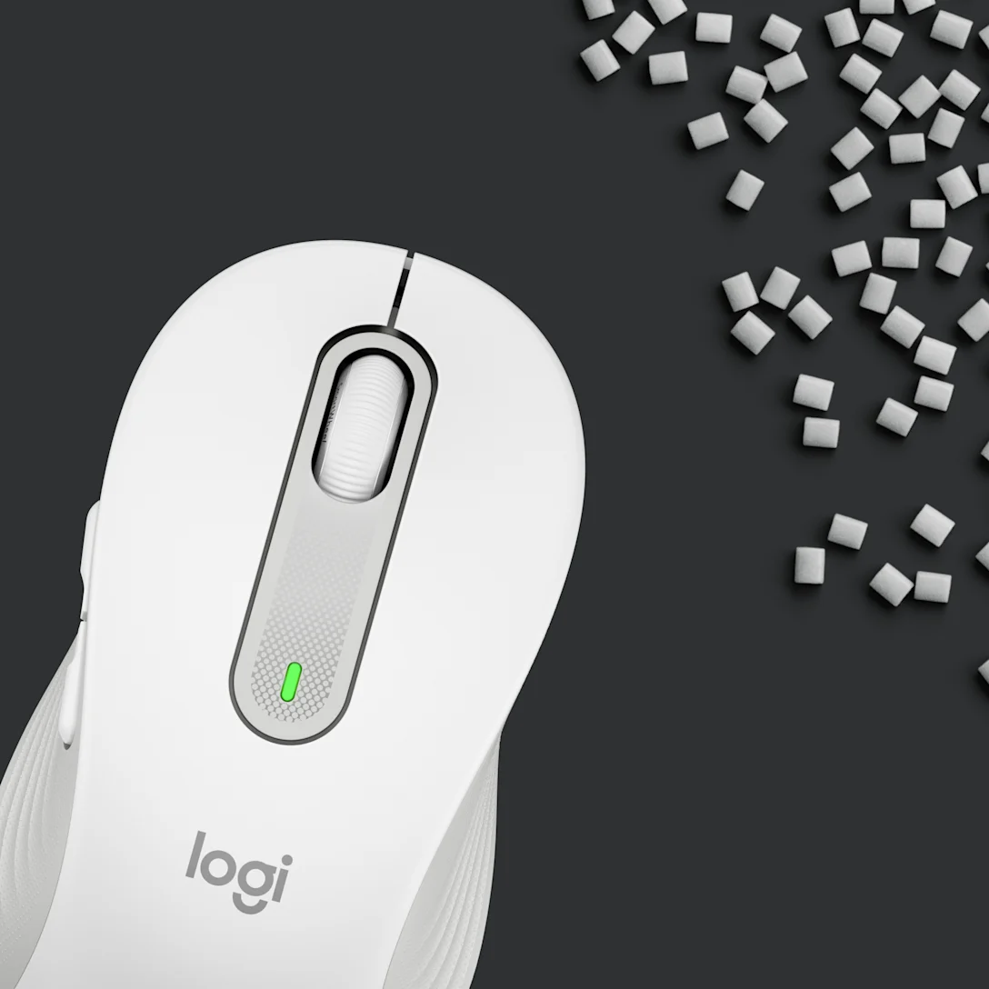 LOGITECH SIGNATURE M650 MOUSE WHITE 910-006255 thumbnail 4