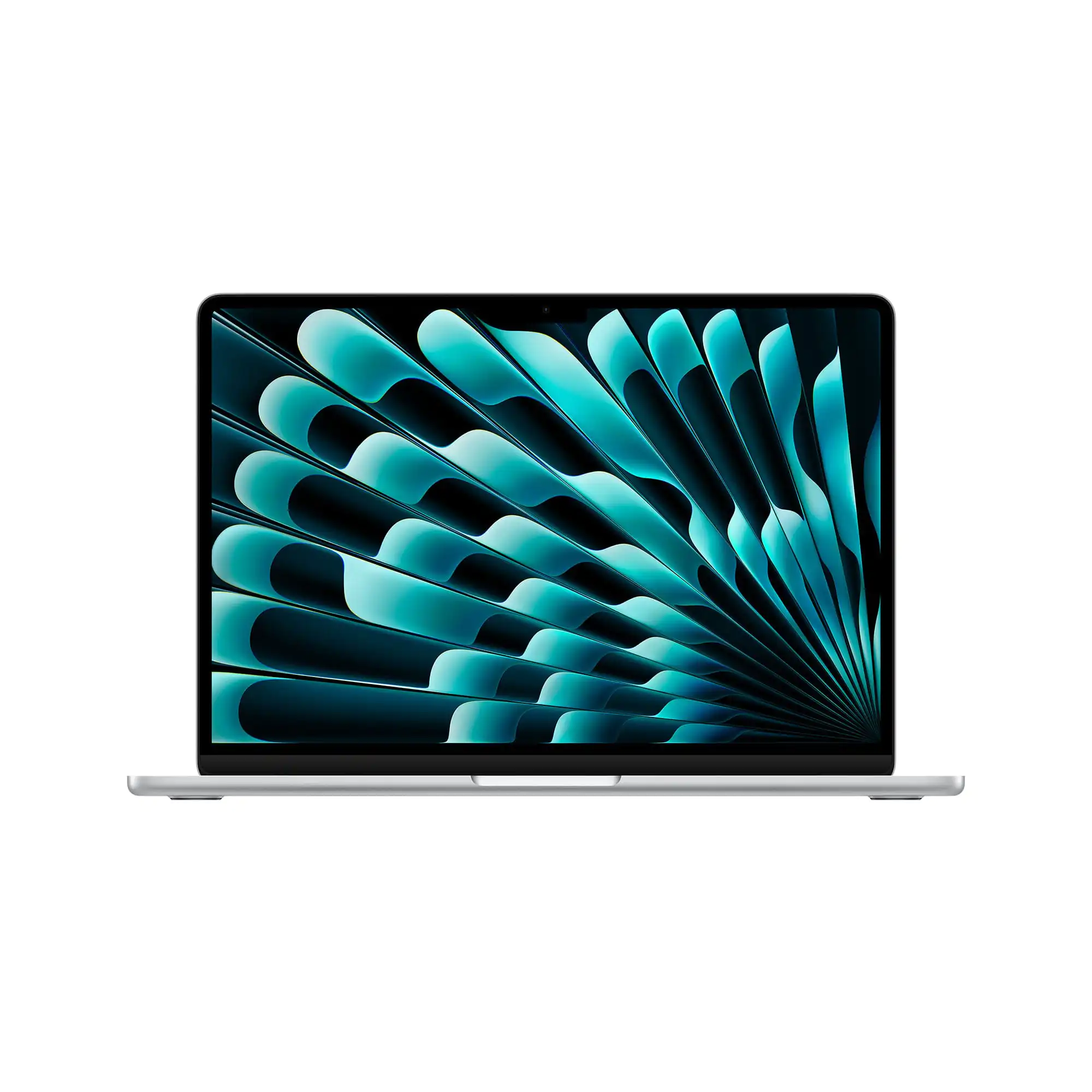 APPLE MACBOOK AIR 15 INCH M4 CHIP 10 CORE CPU 10 CORE GPU 24GB 512GB SILVER ARABIC MC6J4