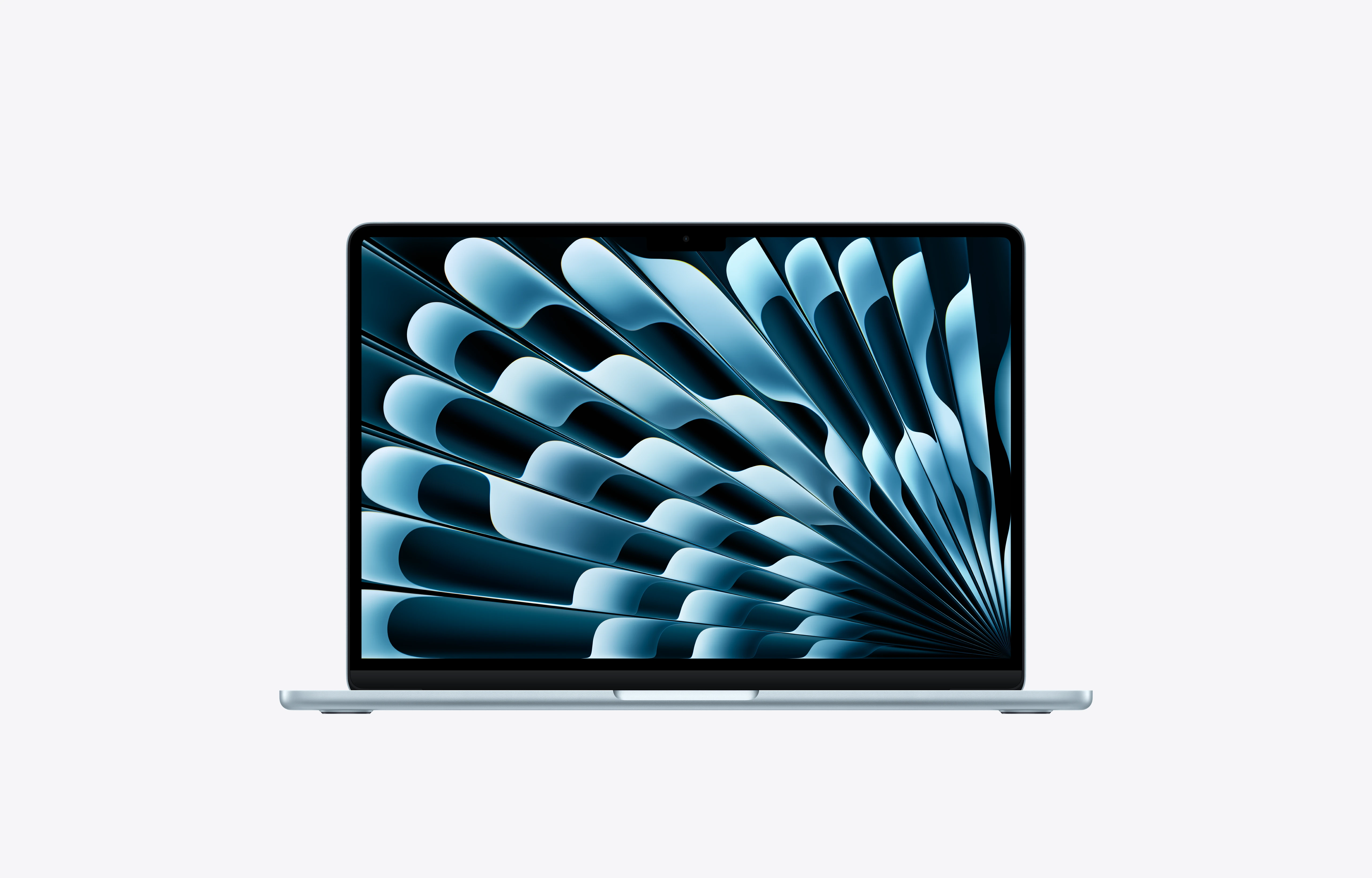 APPLE MACBOOK AIR 13-INCH M4 CHIP WITH 10 CORE CPU 10 CORE GPU 16GB 1TB SSD SKYBLUE ENGLISH Z1H81 thumbnail 5