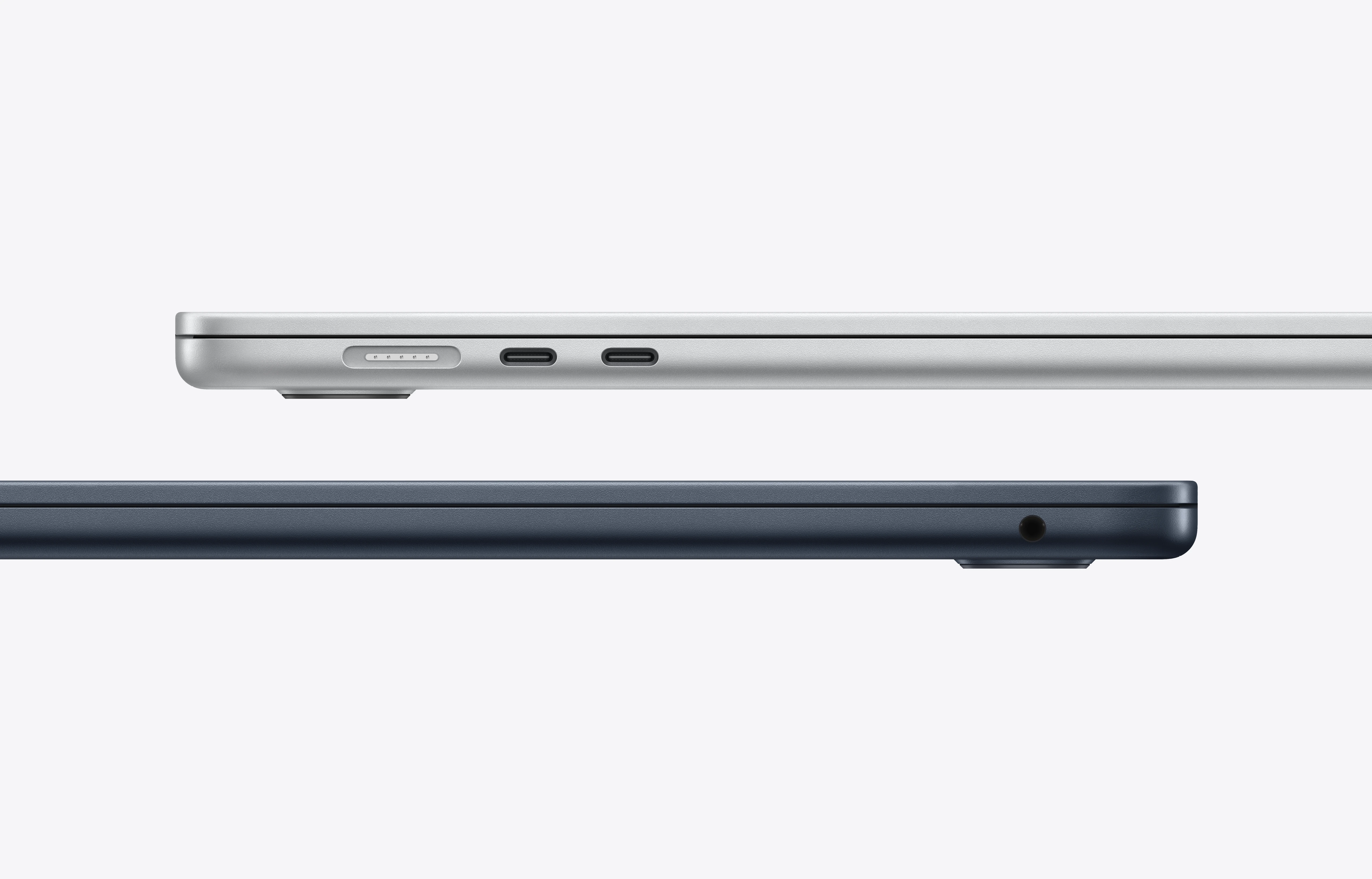 APPLE MACBOOK AIR 15 INCH M4 CHIP 10 CORE CPU 10 CORE GPU 24GB 512GB MIDNIGHT ENGLISH MC6L4 thumbnail 3