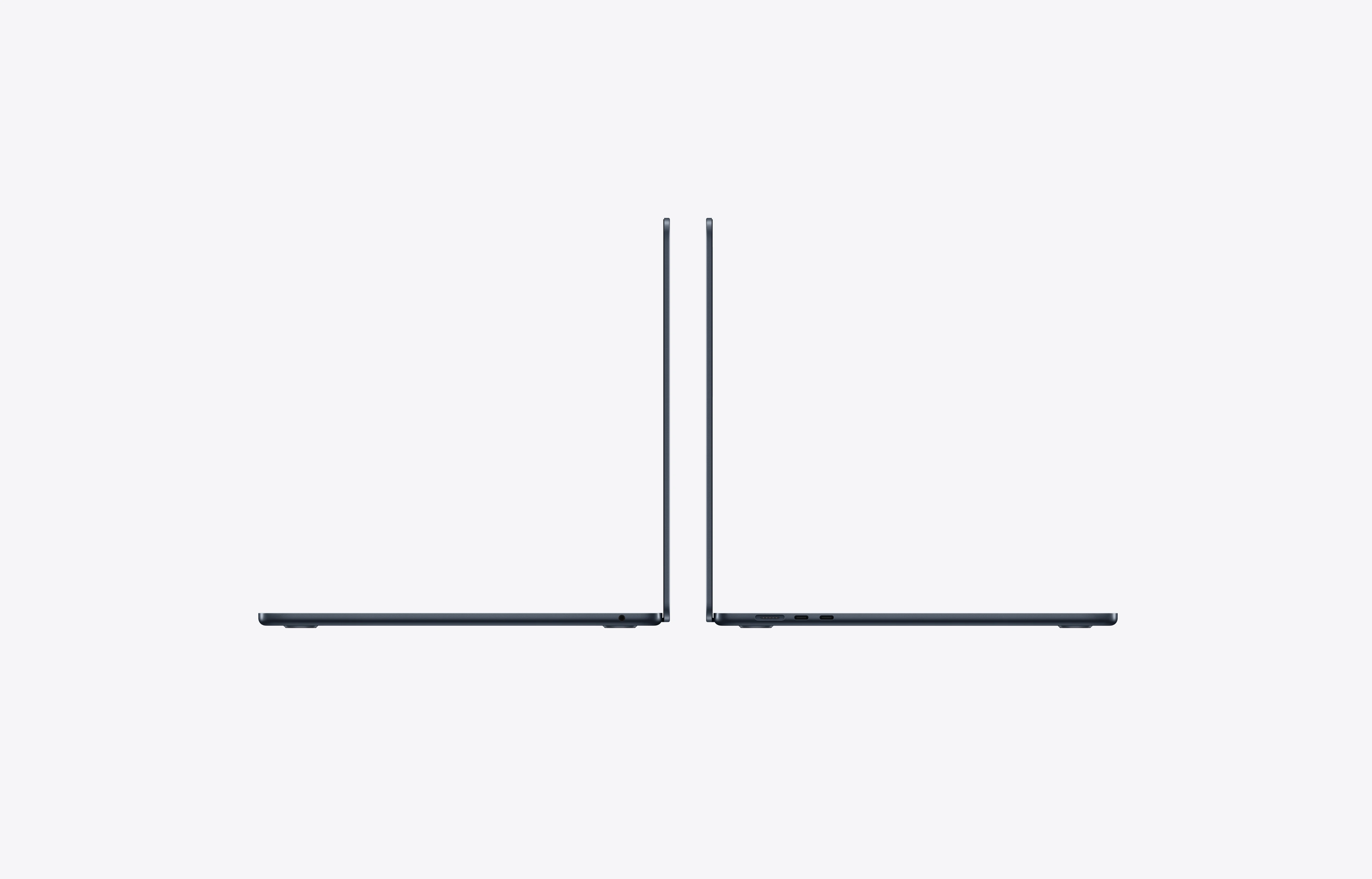 APPLE MACBOOK AIR 15-INCH M5 CHIP WITH 10 CORE CPU 10 CORE GPU 16GB 512GB ARABIC MIDNIGHT MDVH4 thumbnail 2
