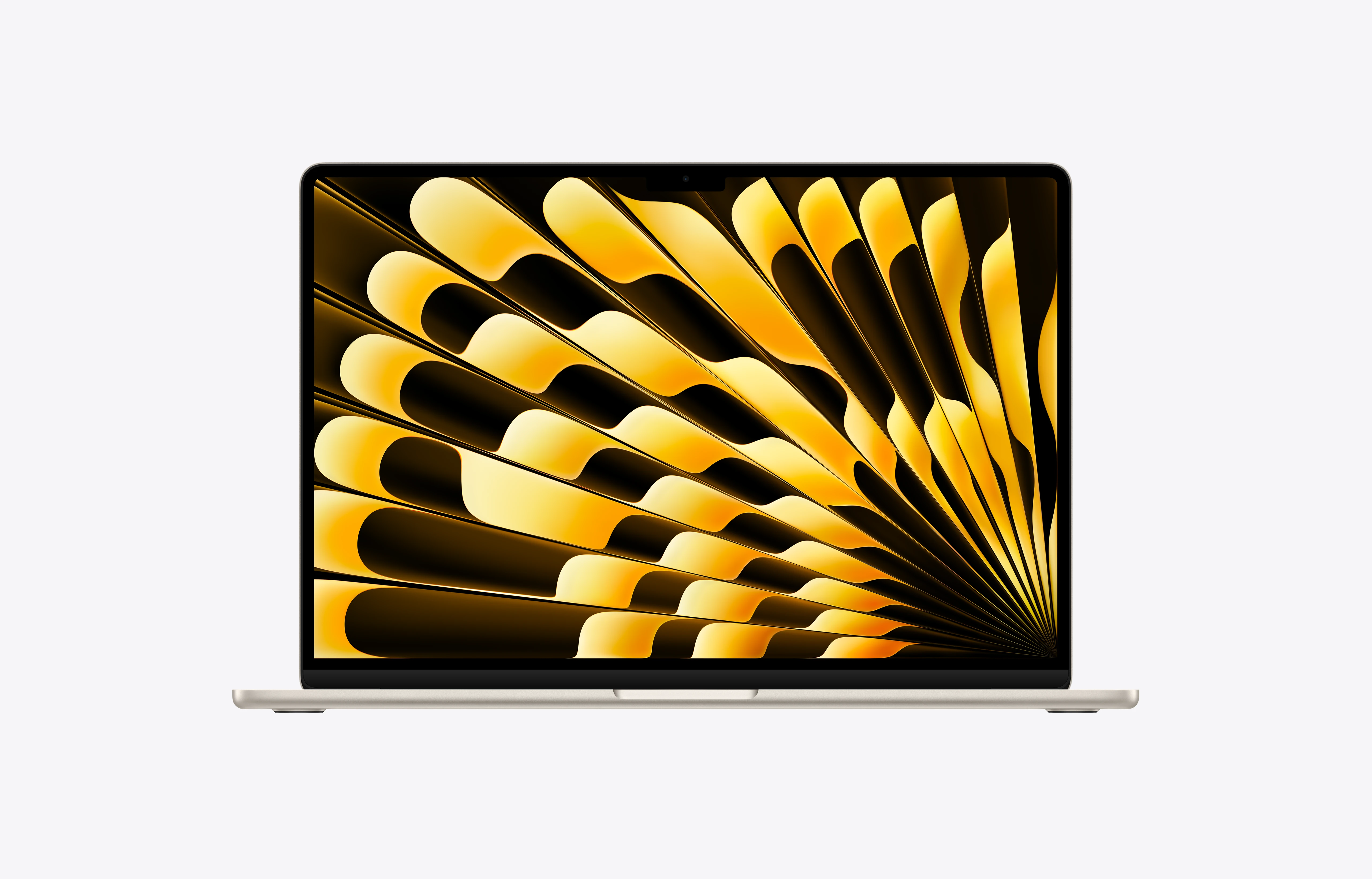 APPLE MACBOOK AIR 13-INCH M5 CHIP WITH 10 CORE CPU 10 CORE GPU 16GB 1TB ENGLISH STARLIGHT MDHC4 thumbnail 2