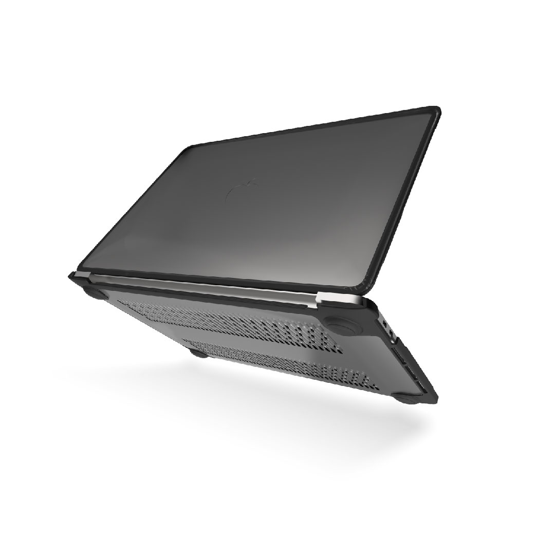 BLUPEBBLE FROST SNAPSHELL FOR MACBOOK PRO 14.2 INCH (2022) BLACK BP-MBBFS14PRO-BLK