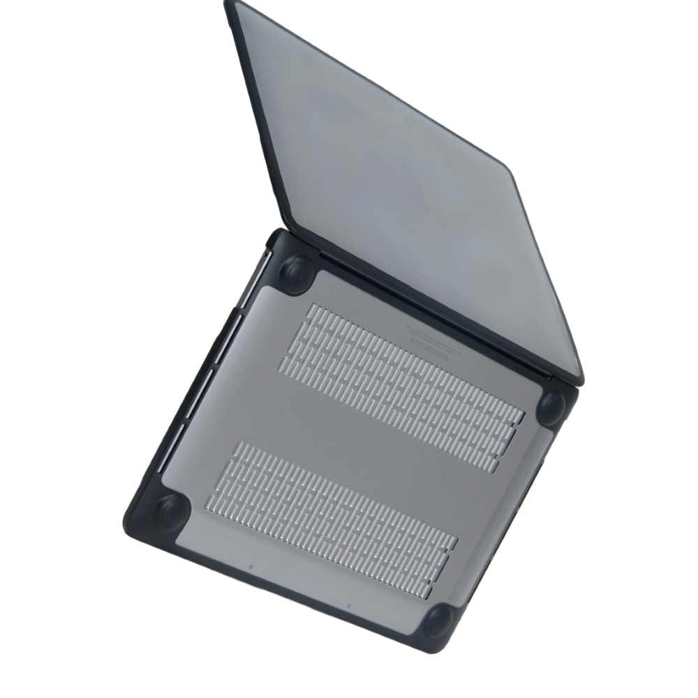 BLUPEBBLE FROST SNAPSHELL FOR MACBOOK PRO 13.3 INCH (2022) BLACK BP-MBBFS13PRO-BLK thumbnail 8