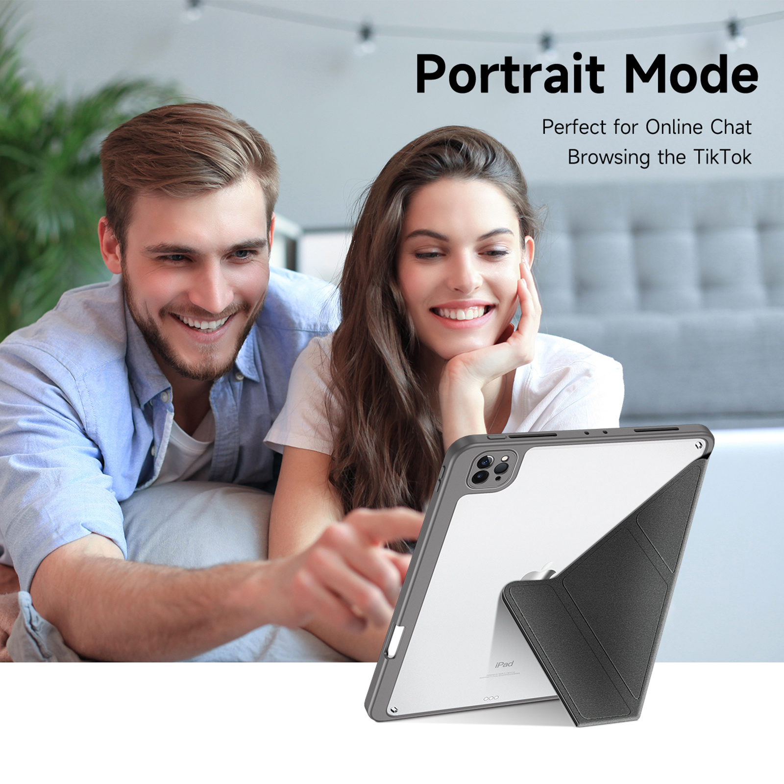 DUX DUCIS MAGI IPAD PRO 11 (2018/2020/2021/2022) CASE GREY MAGI0008 thumbnail 4