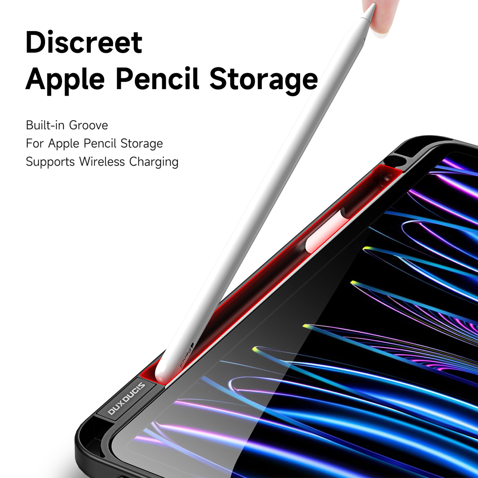 DUX DUCIS MAGI IPAD PRO 11 (2018/2020/2021/2022) CASE GREY MAGI0008 thumbnail 6
