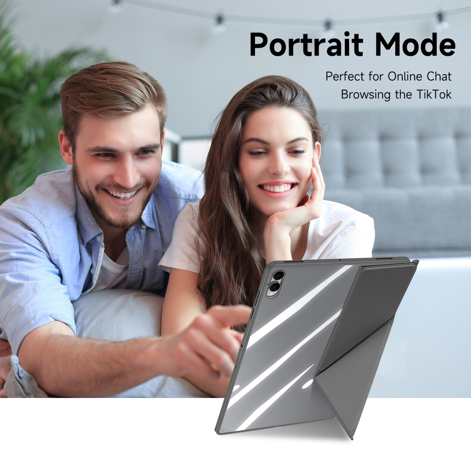 DUXDUCIS SAMSUNG TAB S10 ULTRA/S9 ULTRA/S8 ULTRA MAGI CASE GRAY MAGI0072 thumbnail 2