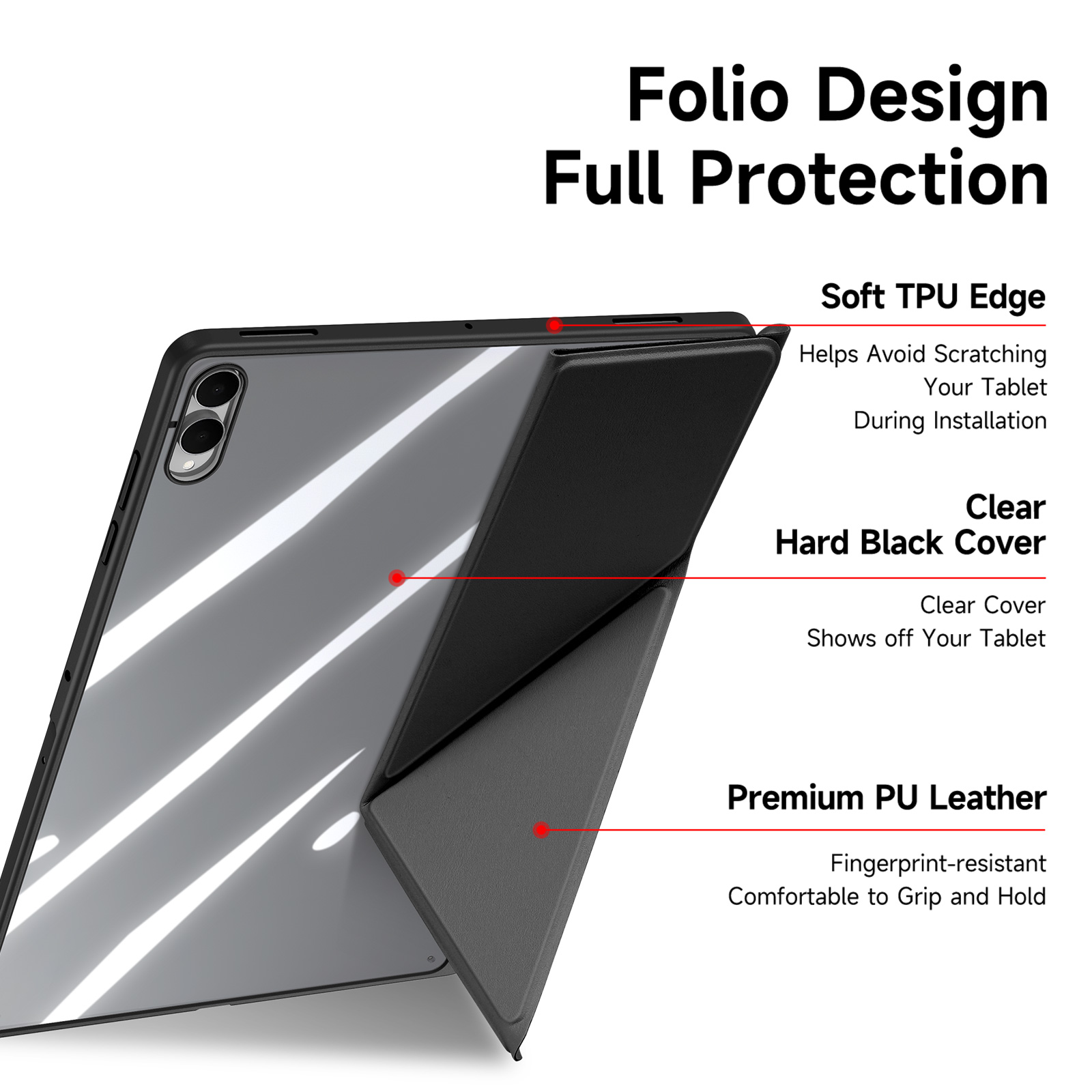 DUXDUCIS SAMSUNG TAB S10 ULTRA/S9 ULTRA/S8 ULTRA MAGI CASE GRAY MAGI0072 thumbnail 3
