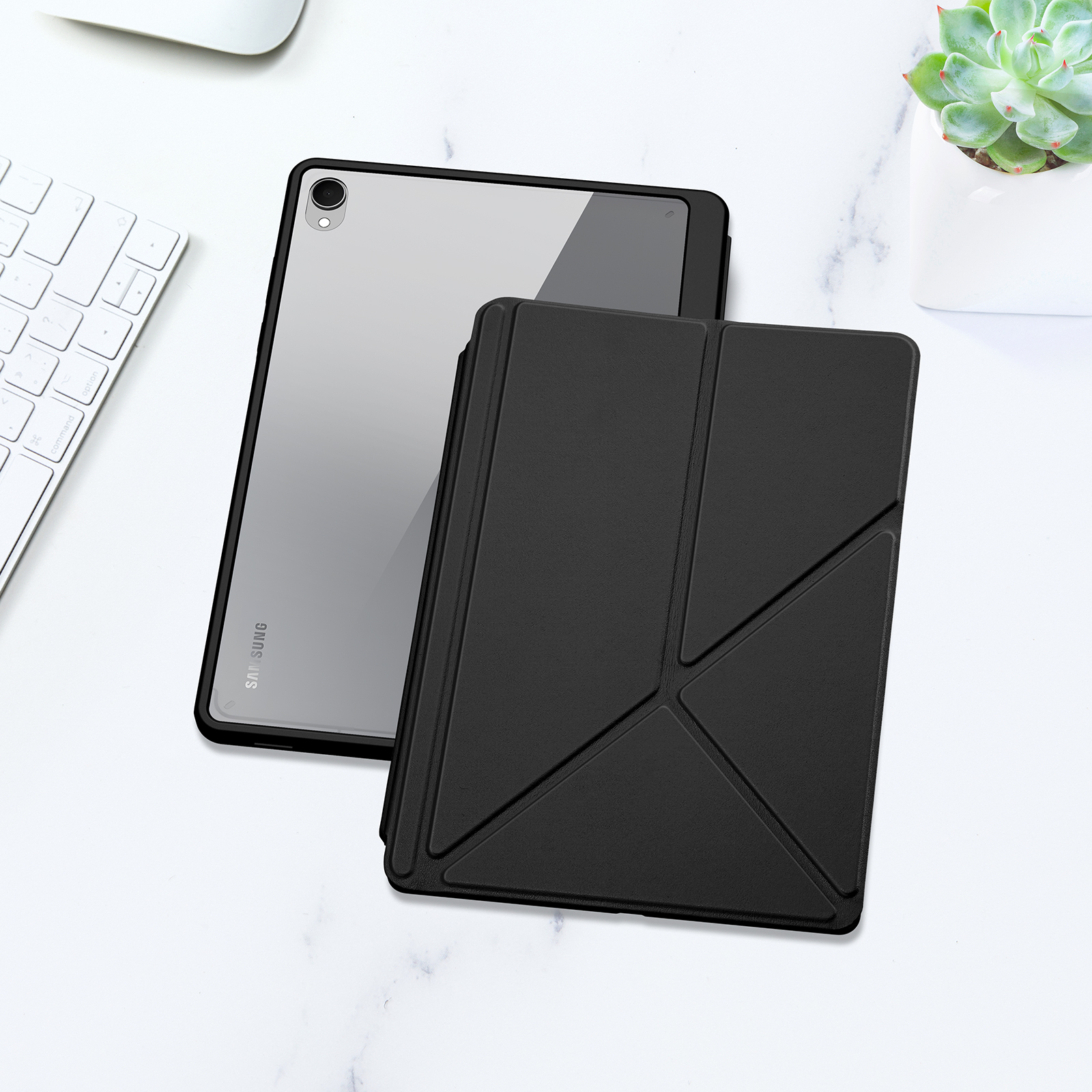 DUXDUCIS SAMSUNG TAB A11 PLUS/A9 PLUS MAGI SERIES CASE GREY MAGI0116 thumbnail 9