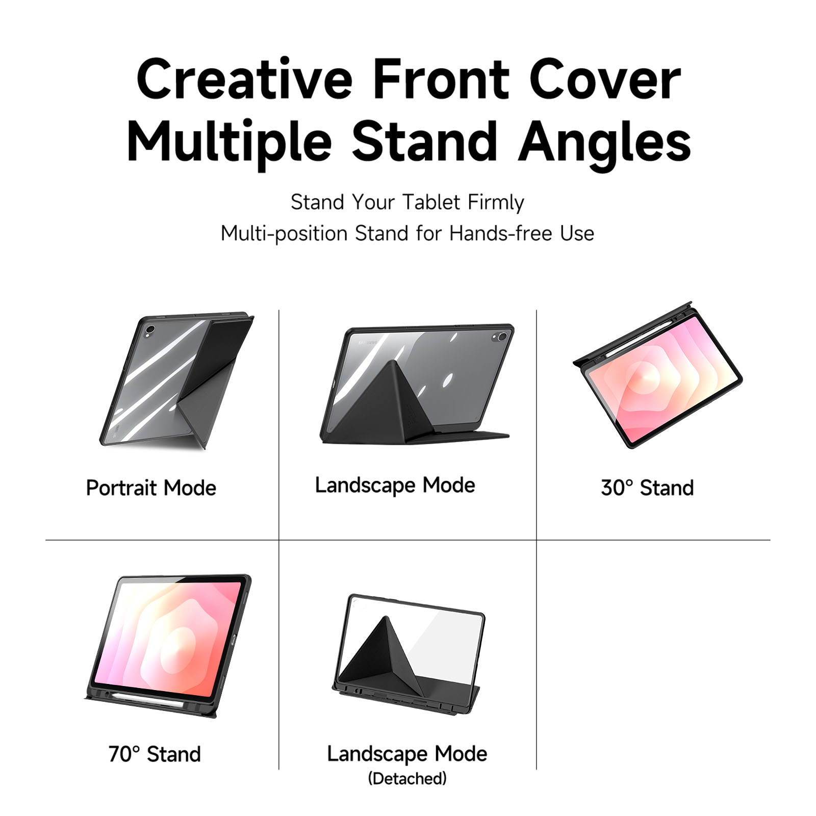 DUXDUCIS SAMSUNG TAB A11 PLUS/A9 PLUS MAGI SERIES CASE GREY MAGI0116 thumbnail 3