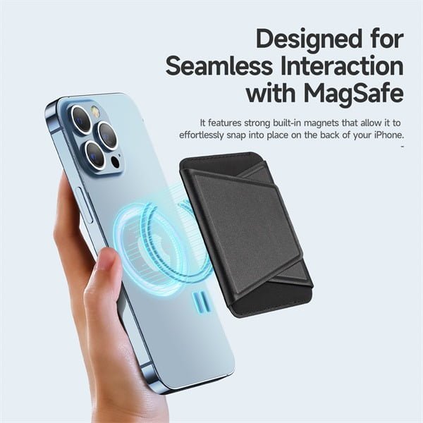 DUXDUCIS MAGNETIC PU LEATHER WALLET STAND thumbnail 2