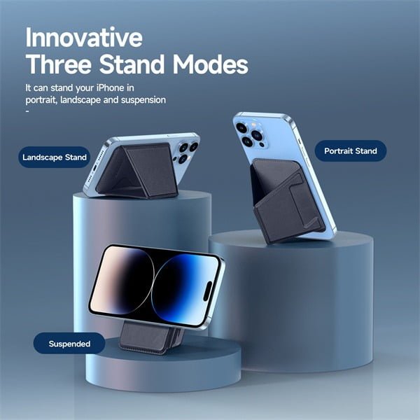 DUXDUCIS MAGNETIC PU LEATHER WALLET STAND thumbnail 7