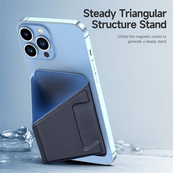 DUXDUCIS MAGNETIC PU LEATHER WALLET STAND thumbnail 5