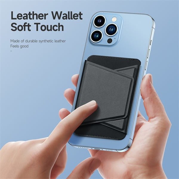 DUXDUCIS MAGNETIC PU LEATHER WALLET STAND thumbnail 4
