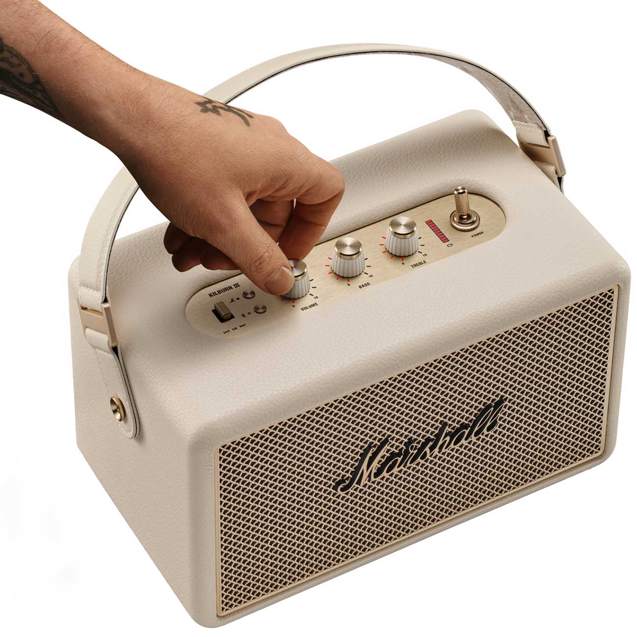 MARSHALL KILLBURN III PORTABLE WIRELESS SPEAKER CREAM KILBURN3-CRM