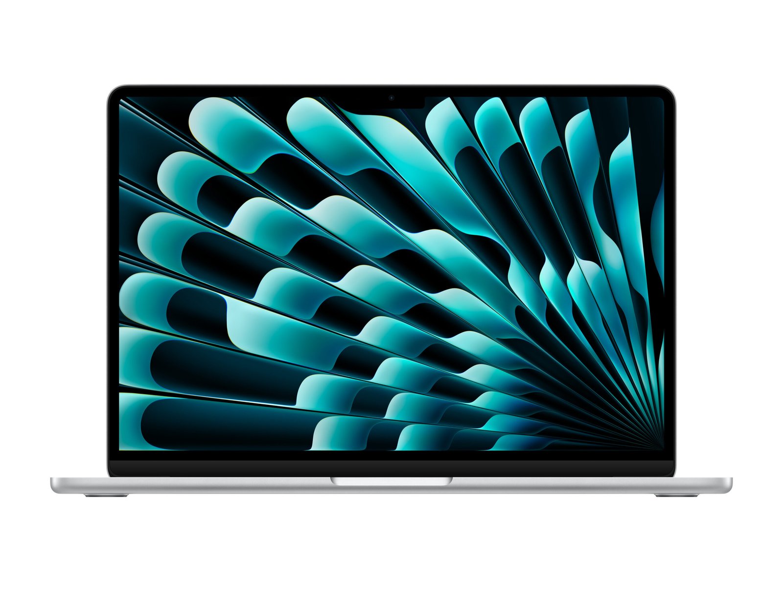 Apple MacBook Air 13-Inch M3 Chip, 8-Core CPU, 10-Core GPU, 8GB RAM, 512GB SSD - Model MRYQ3, Silver - Arabic Keyboard Layout