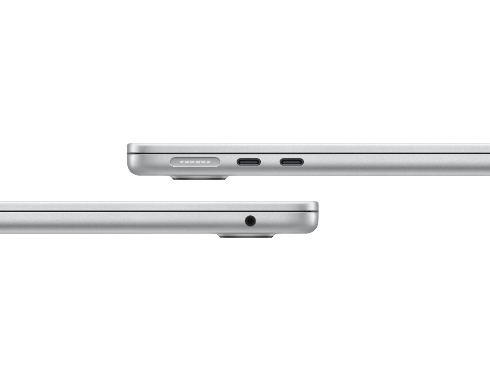 Apple MacBook Air 13-inch M3 Chip 8-Core CPU 8-Core GPU 8GB 256GB Silver Arabic MRXQ3 thumbnail 3