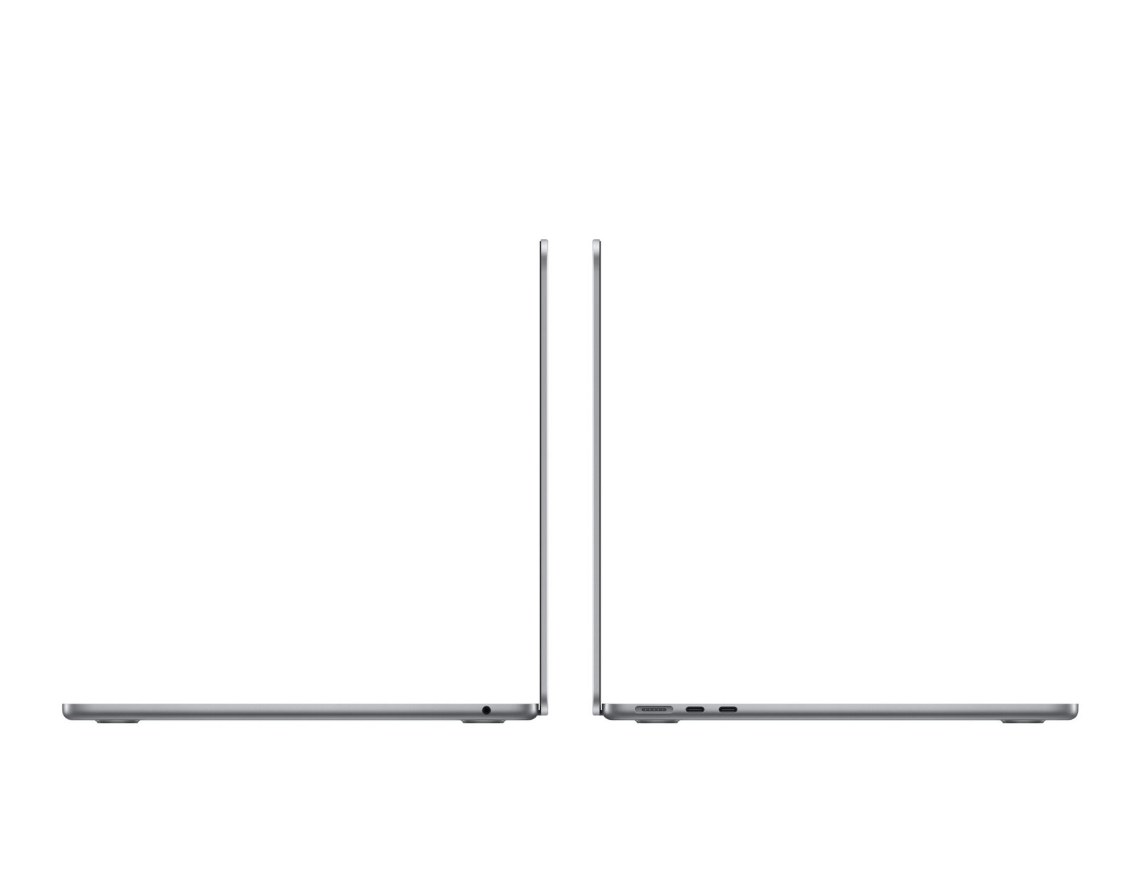 Apple MacBook Air 15-inch M3 Chip 8-Core CPU 10-Core GPU 8GB 256GB Space Gray Arabic MRYM3 thumbnail 2