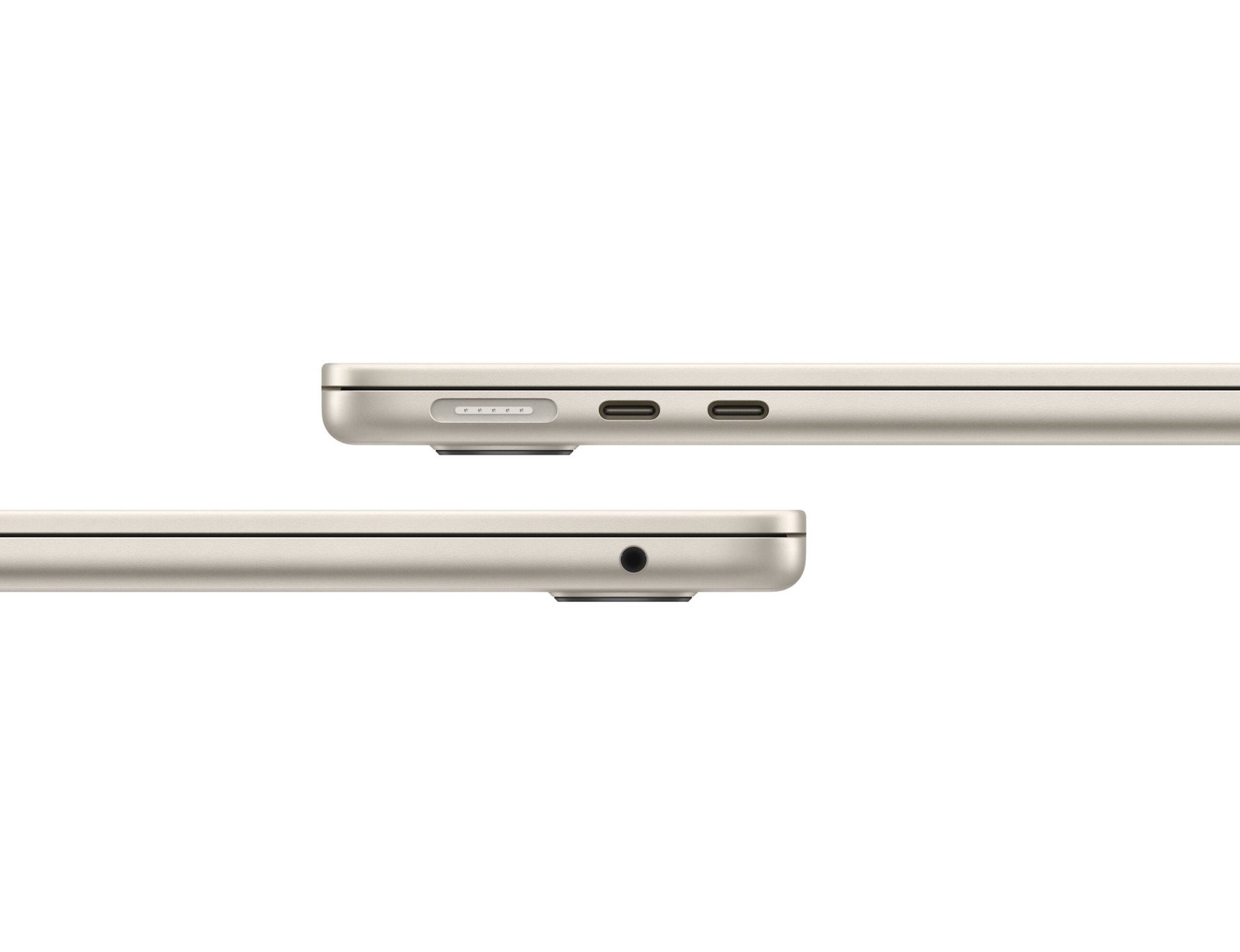 APPLE MACBOOK AIR 13 INCH M3 CHIP 8 CORE CPU 8 CORE GPU 8GB 256GB STARLIGHT ARABIC MRXT3 thumbnail 4