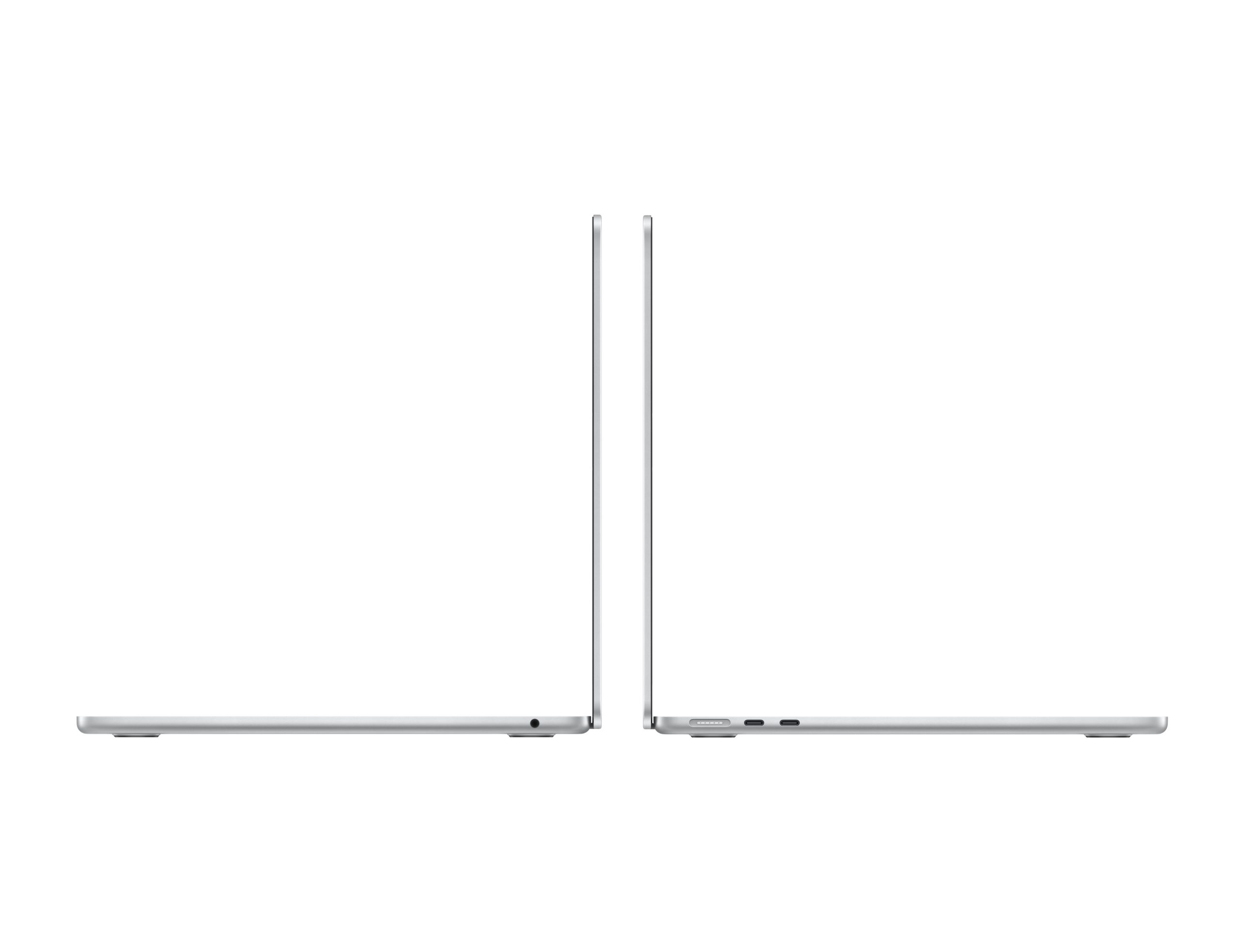 APPLE MACBOOK AIR 13 INCH M4 CHIP 10 CORE CPU 8 CORE GPU 16GB 256GB SILVER ENGLISH MW0W3 thumbnail 3