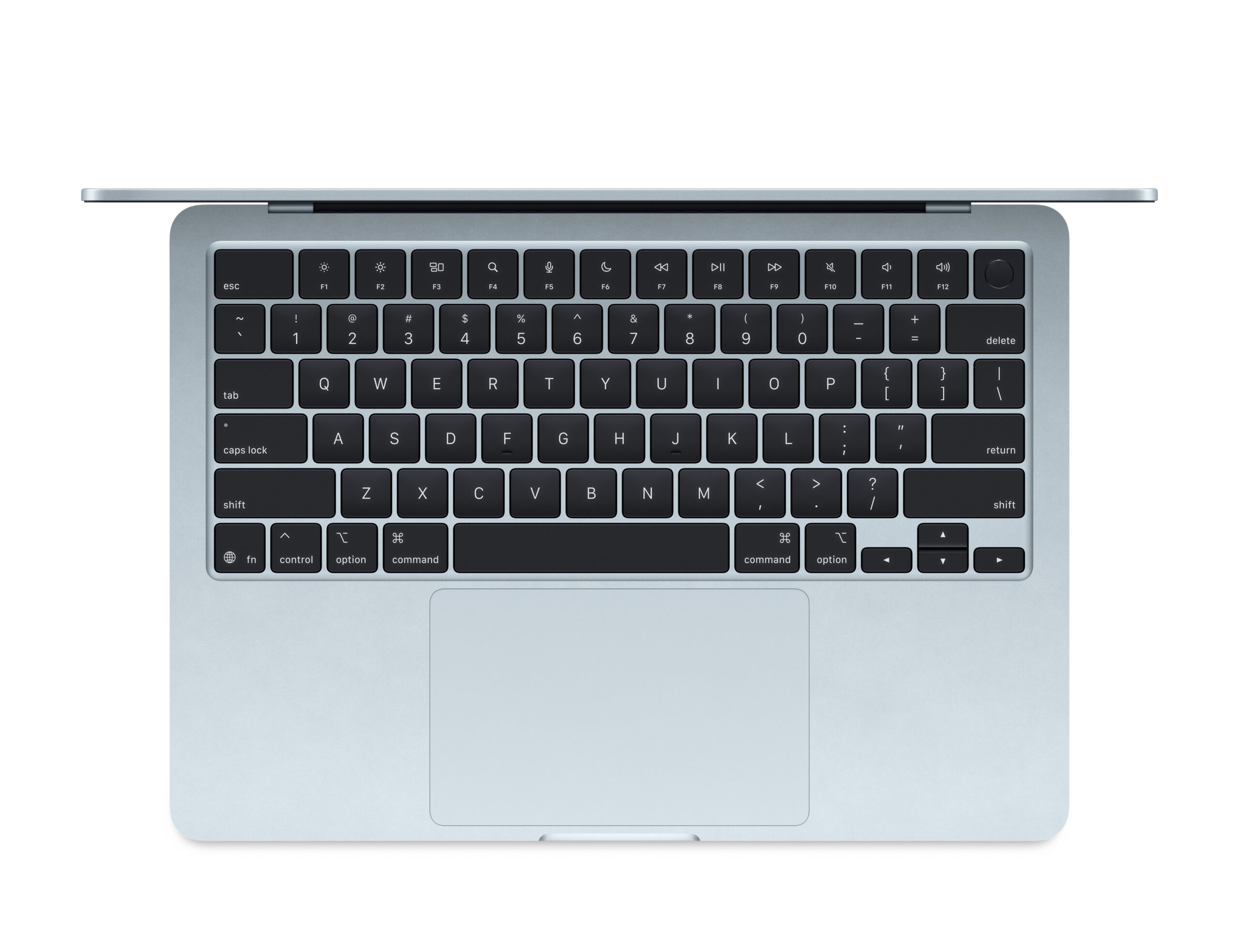 APPLE MACBOOK AIR 13 INCH M4 CHIP 10 CORE CPU 8 CORE GPU 16GB 256GB SKY BLUE ENGLISH MC6T4 thumbnail 7